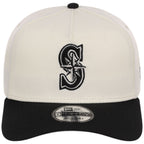 Seattle Mariners MLB Chrome x Black FASHION CORE New Era 9FORTY A-Frame