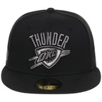 Oklahoma City Thunder NBA Liquid Titanium New Era 59FIFTY