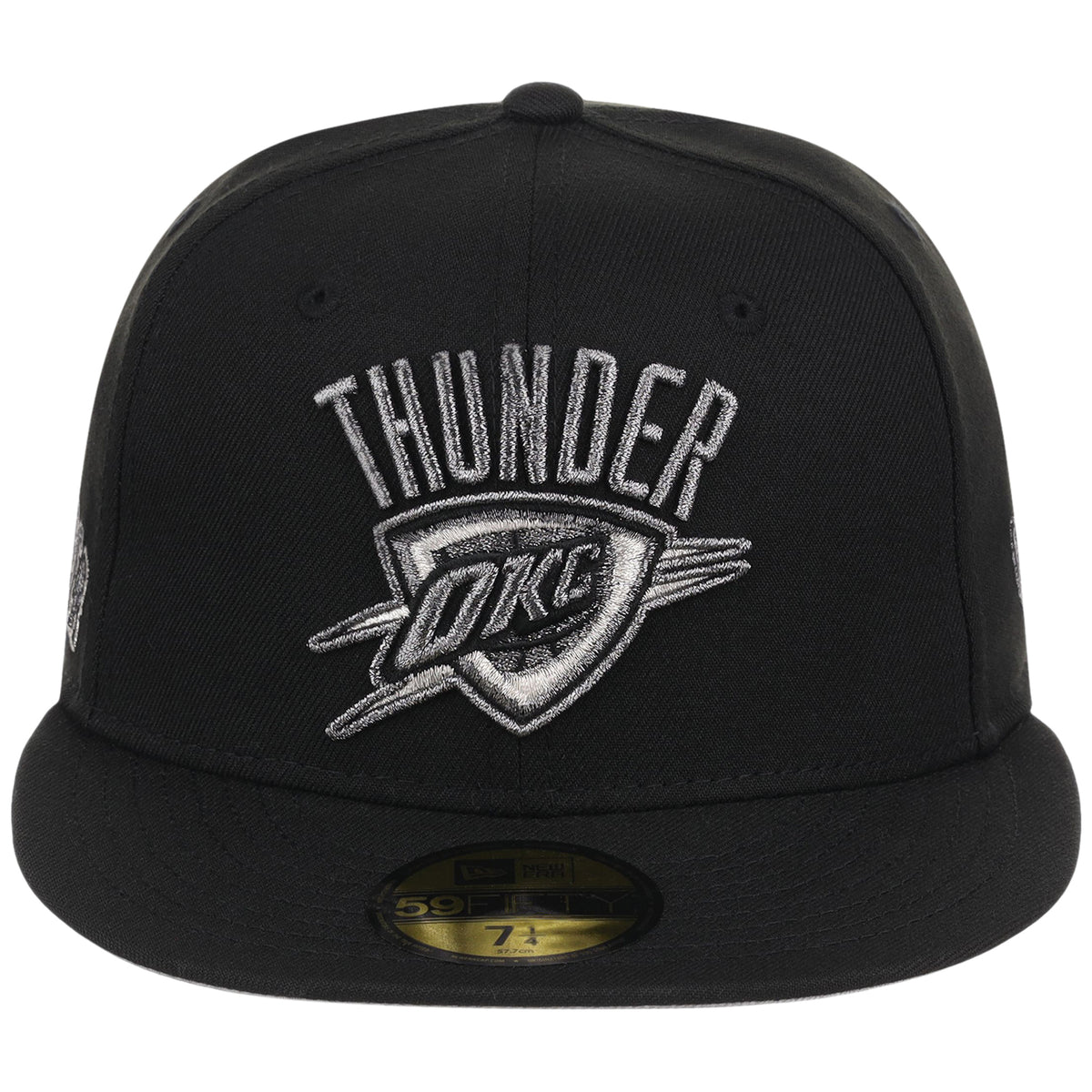 Oklahoma City Thunder NBA Liquid Titanium New Era 59FIFTY