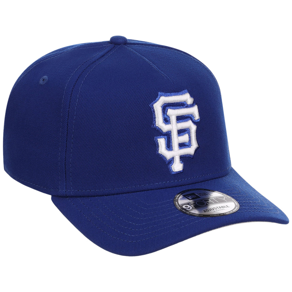 San Francisco Giants MLB Royal Blue FASHION CORE New Era 9FORTY A-Frame