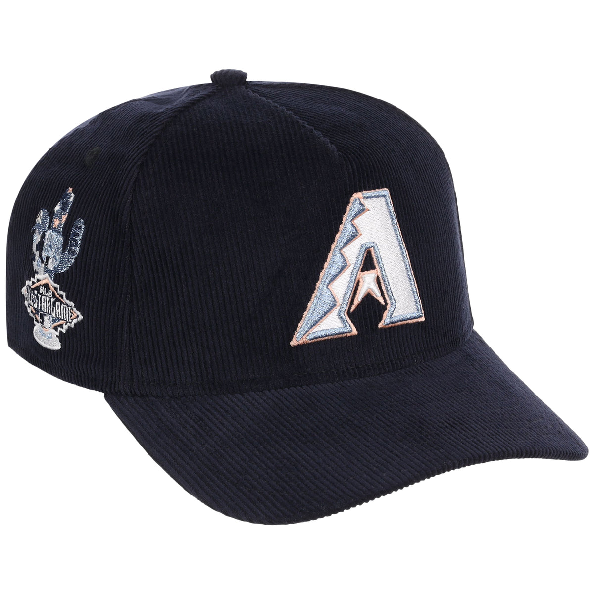 Arizona Diamondbacks MLB Peach Ice Navy Cord New Era 9FORTY A-Frame – 1