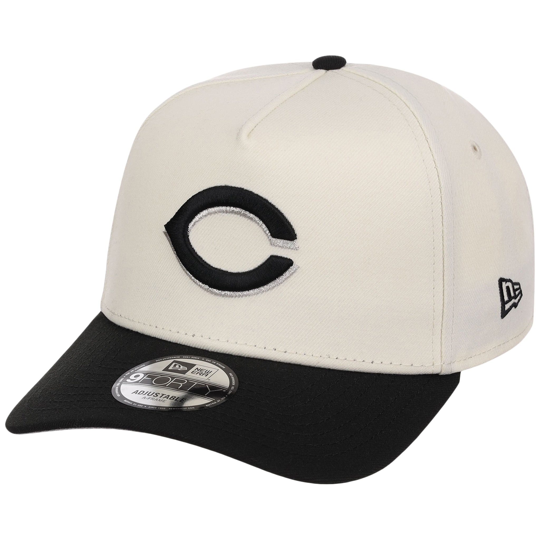 Cincinnati Reds MLB Chrome x Black FASHION CORE New Era 9FORTY A-Frame