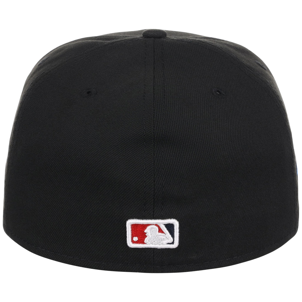 Anaheim Angels Crown the City New Era 59FIFTY Rally Monkey (Black/Black/Gray)