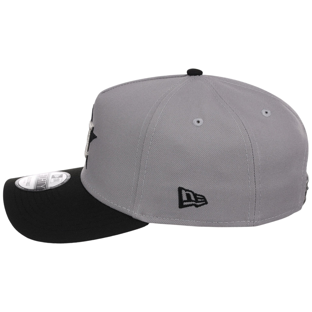 Houston Astros MLB Gray x Black FASHION CORE New Era 9FORTY A-Frame