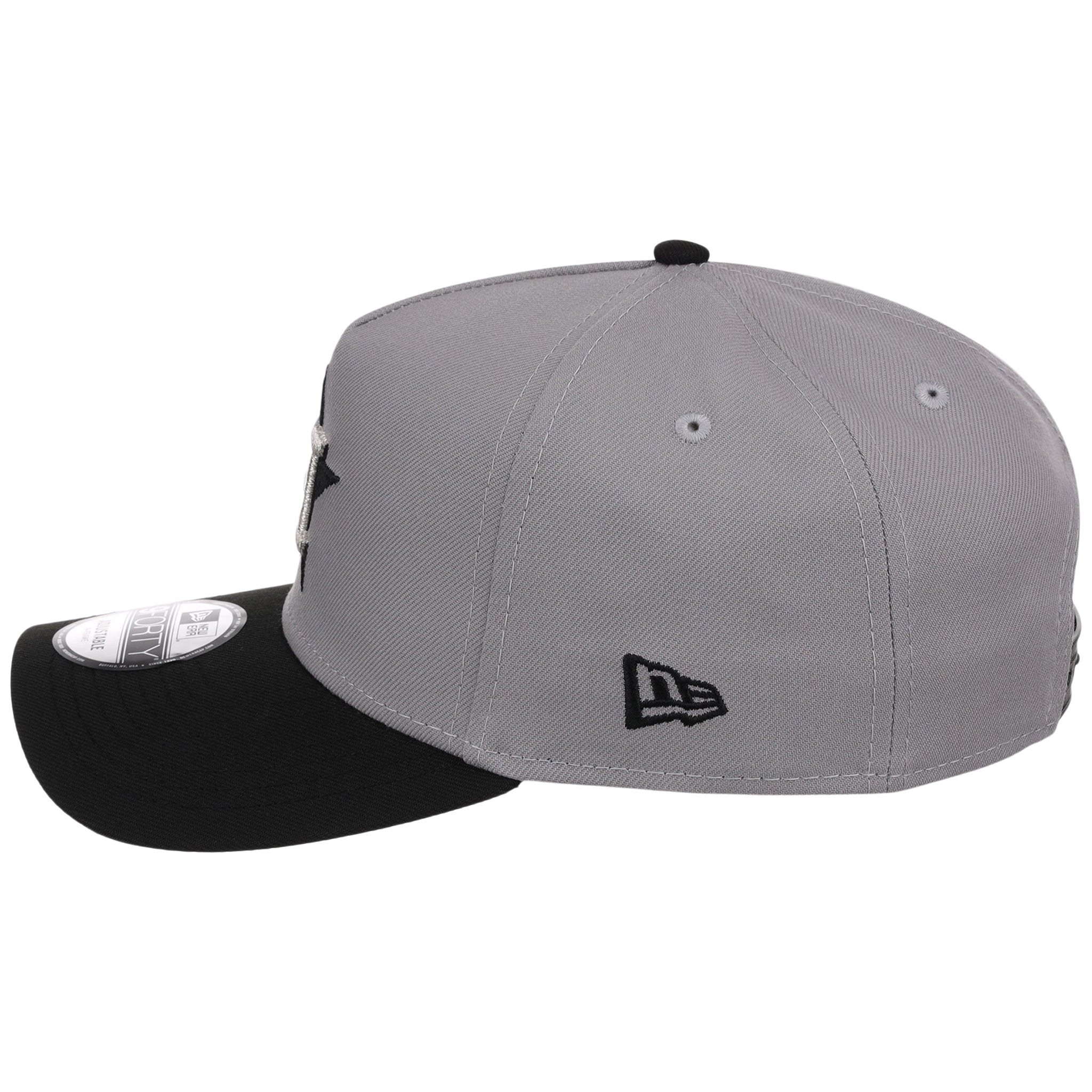Houston Astros MLB Gray x Black FASHION CORE New Era 9FORTY A-Frame