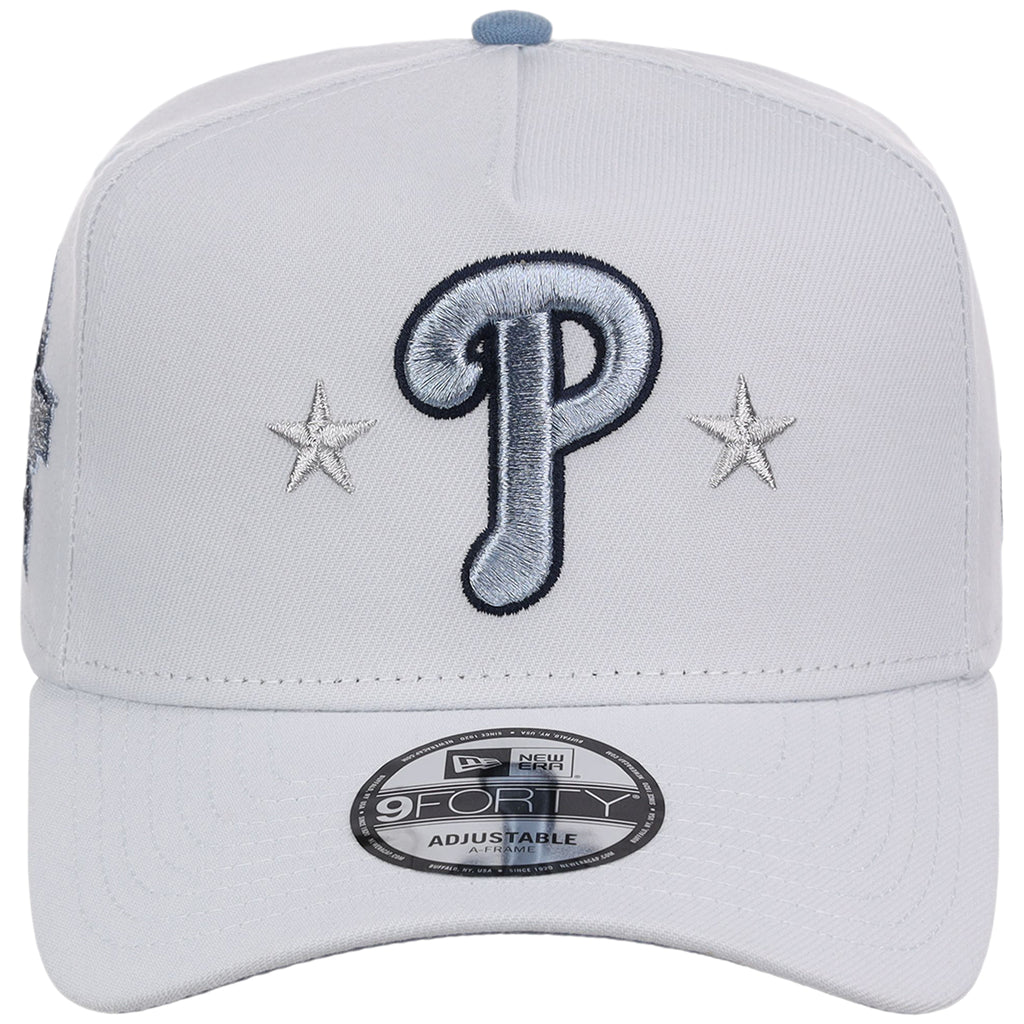 Philadelphia Phillies MLB Silver Spur New Era 9FORTY A-Frame
