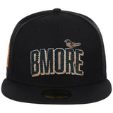 Baltimore Orioles MLB City Connect - Black Metallics New Era 59FIFTY