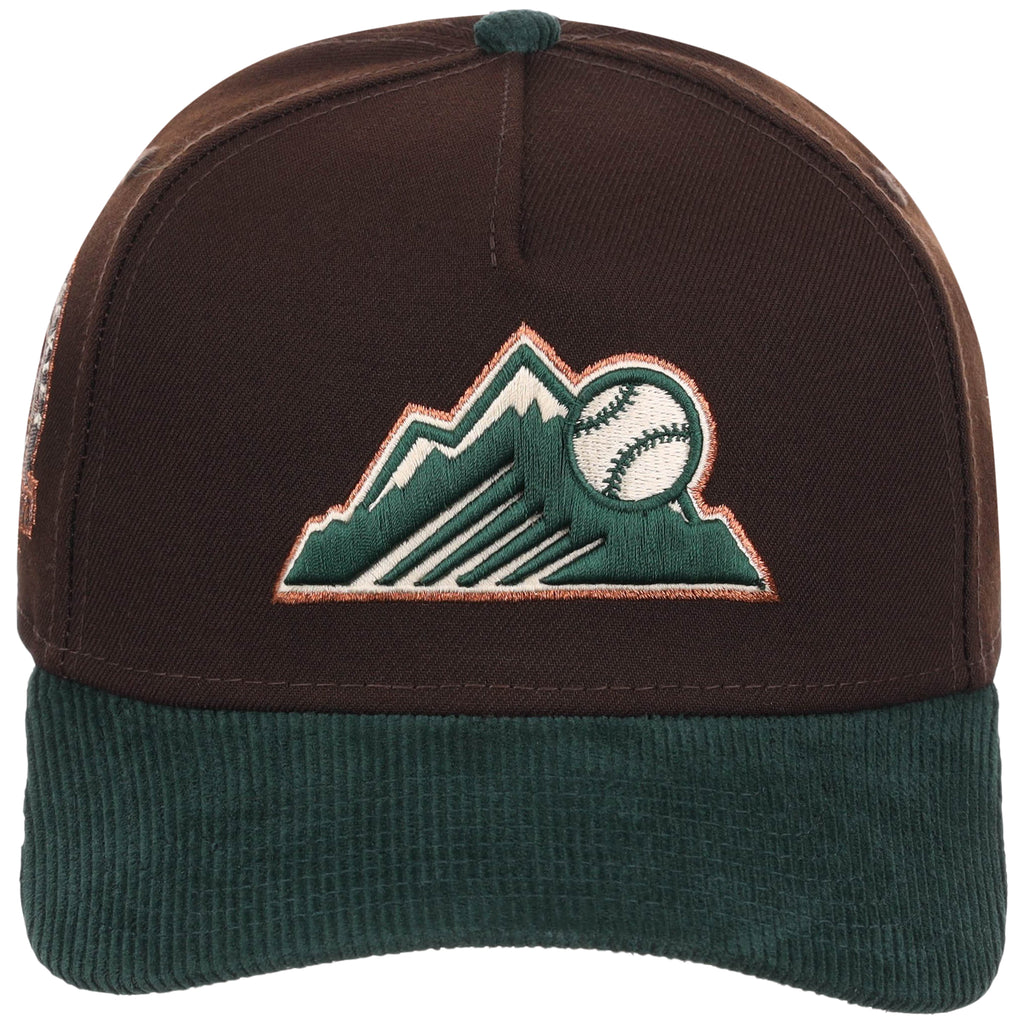 Colorado Rockies MLB Forest Ember New Era 9FORTY A-Frame