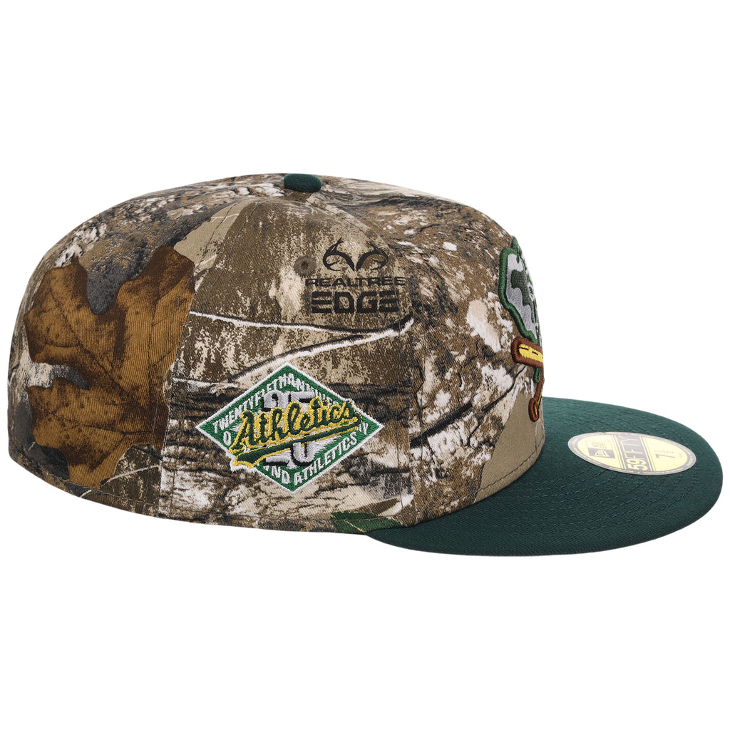 Oakland Athletics MLB Realtree OTC New Era 59FIFTY