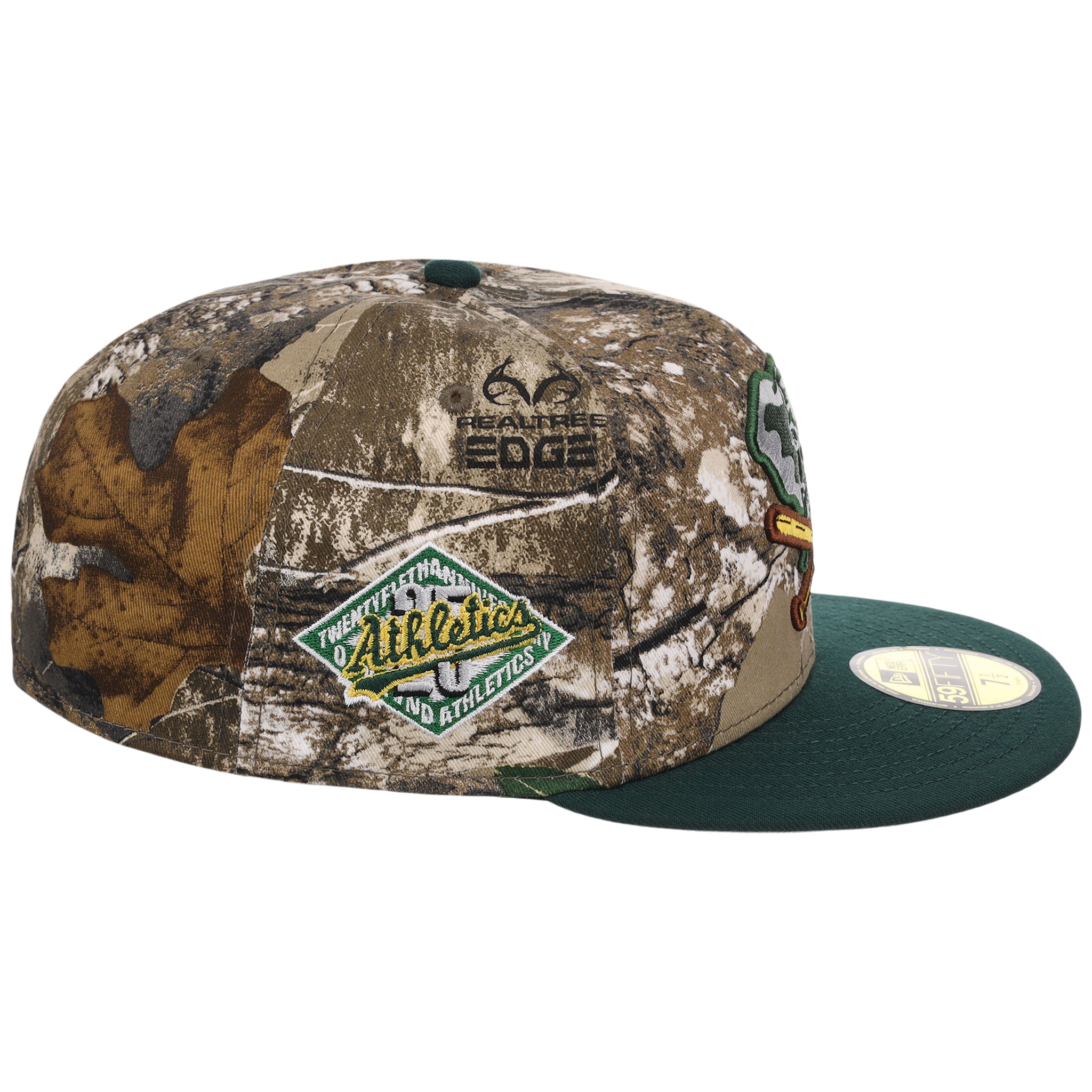 Oakland Athletics MLB Realtree OTC New Era 59FIFTY