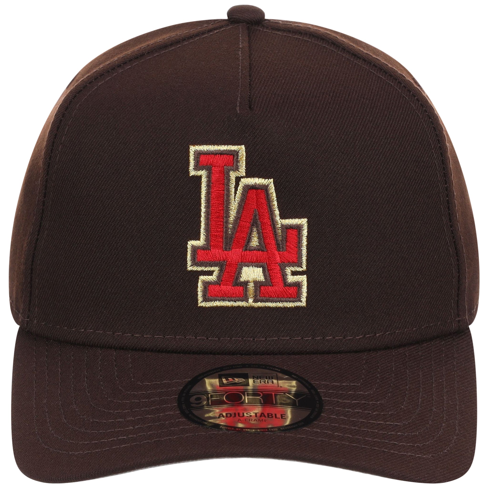 Los Angeles Dodgers MLB Burnt Wood FASHION CORE New Era 9FORTY A-Frame