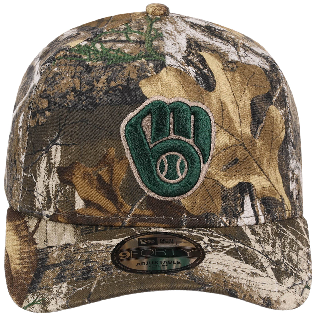 Milwaukee Brewers MLB Realtree FASHION CORE New Era 9FORTY A-Frame