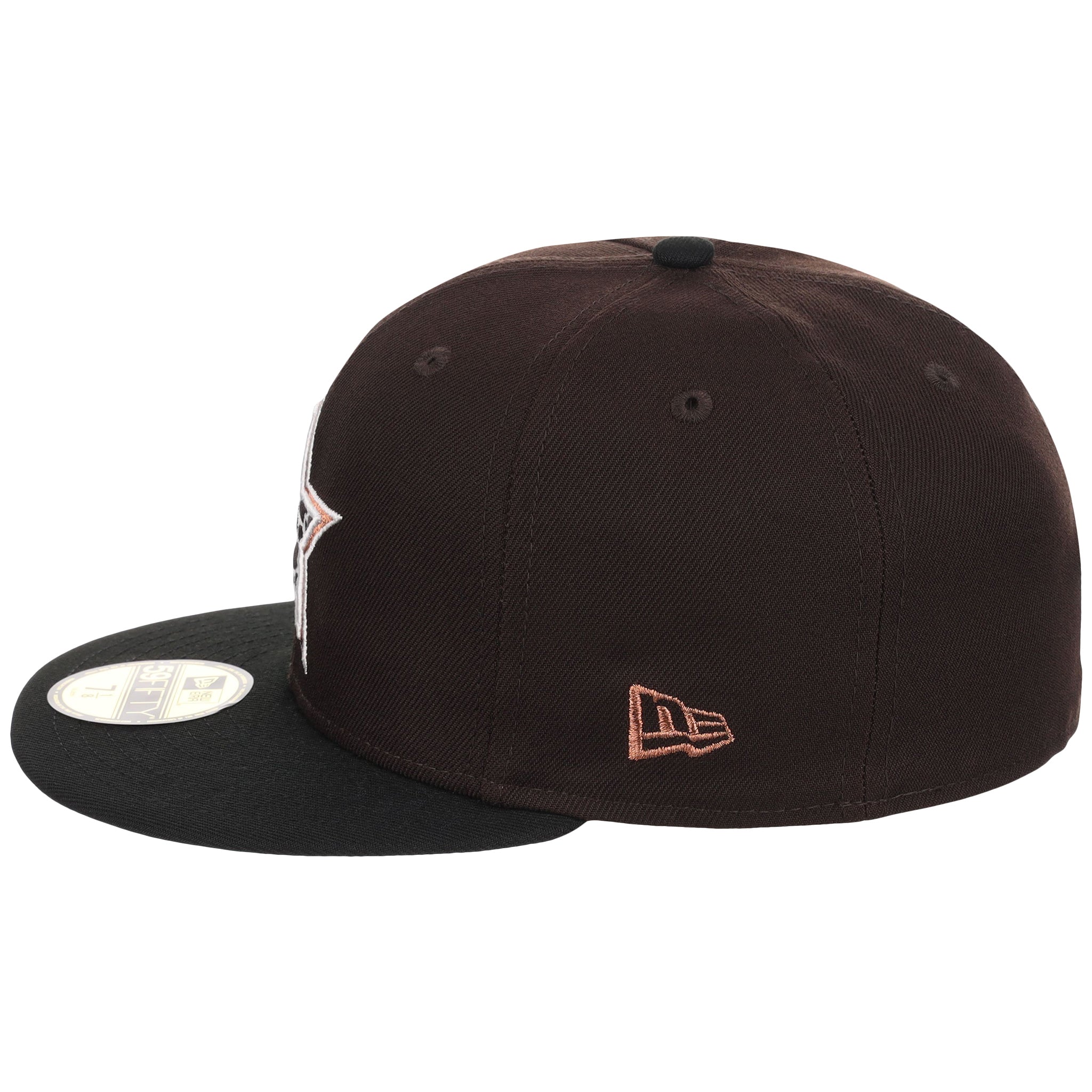 Dallas Cowboys Burnt Graphite Dallas Starhide New Era 59FIFTY