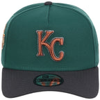 Kansas City Royals MLB Emerald Graphite New Era 9FORTY