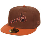 Atlanta Braves MLB Copper Harvest New Era 59FIFTY