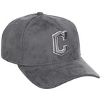 Cleveland Indians MLB Gray x Suede FASHION CORE New Era 9FORTY A-Frame