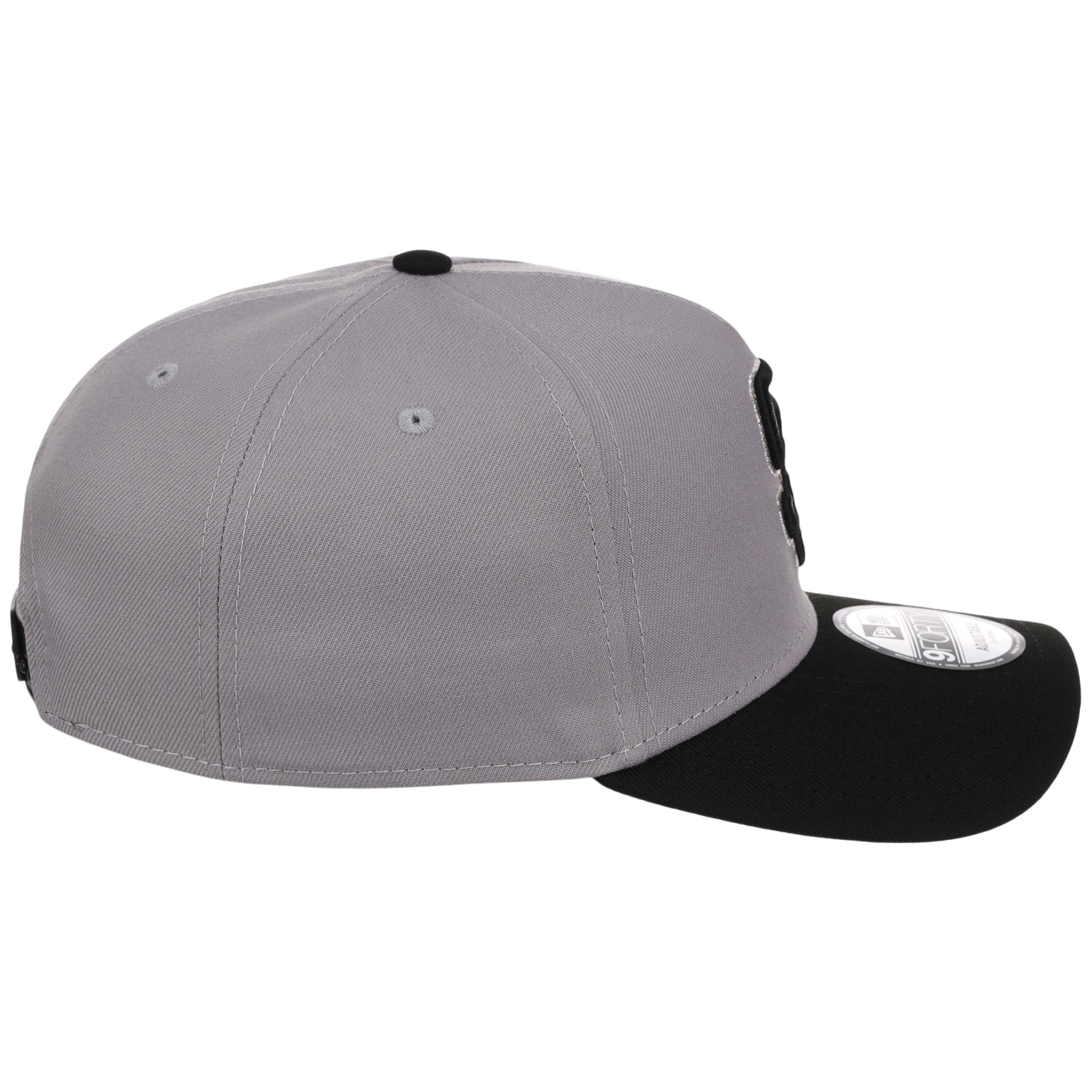 San Diego Padres MLB Gray x Black FASHION CORE New Era 9FORTY A-Frame