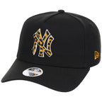 New York Yankees Women's New Era 9FORTY Black x Cheetah A-Frame