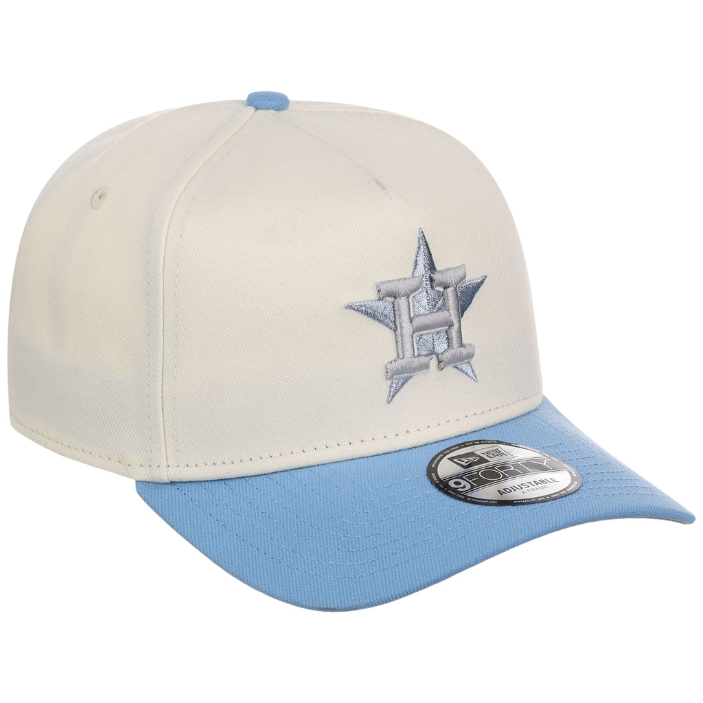 Houston Astros MLB Chrome x Sky FASHION CORE New Era 9FORTY A-Frame