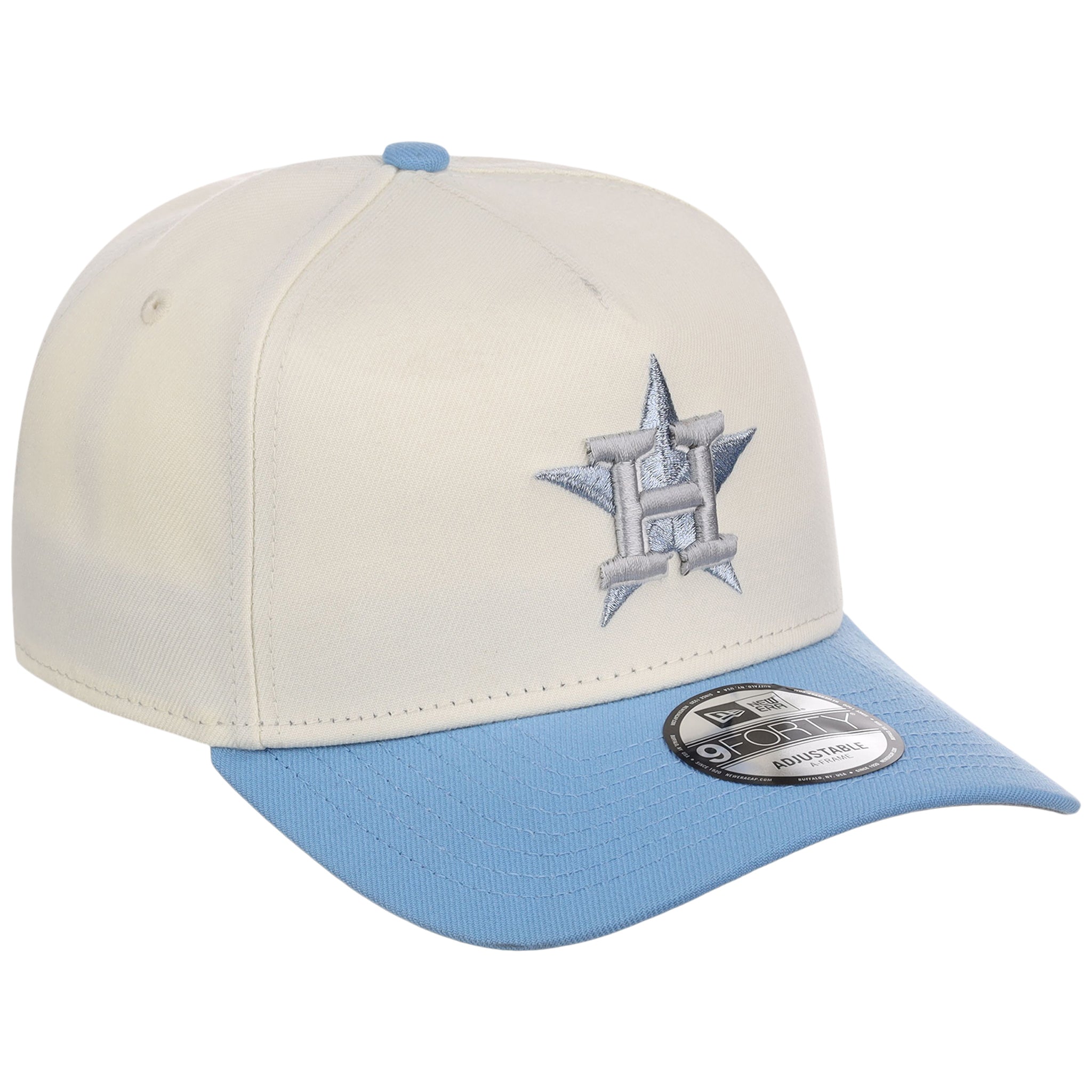 Houston Astros MLB Chrome x Sky FASHION CORE New Era 9FORTY A-Frame