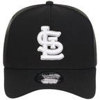 St. Louis Cardinals MLB Black x White FASHION CORE New Era 9FORTY A-Frame
