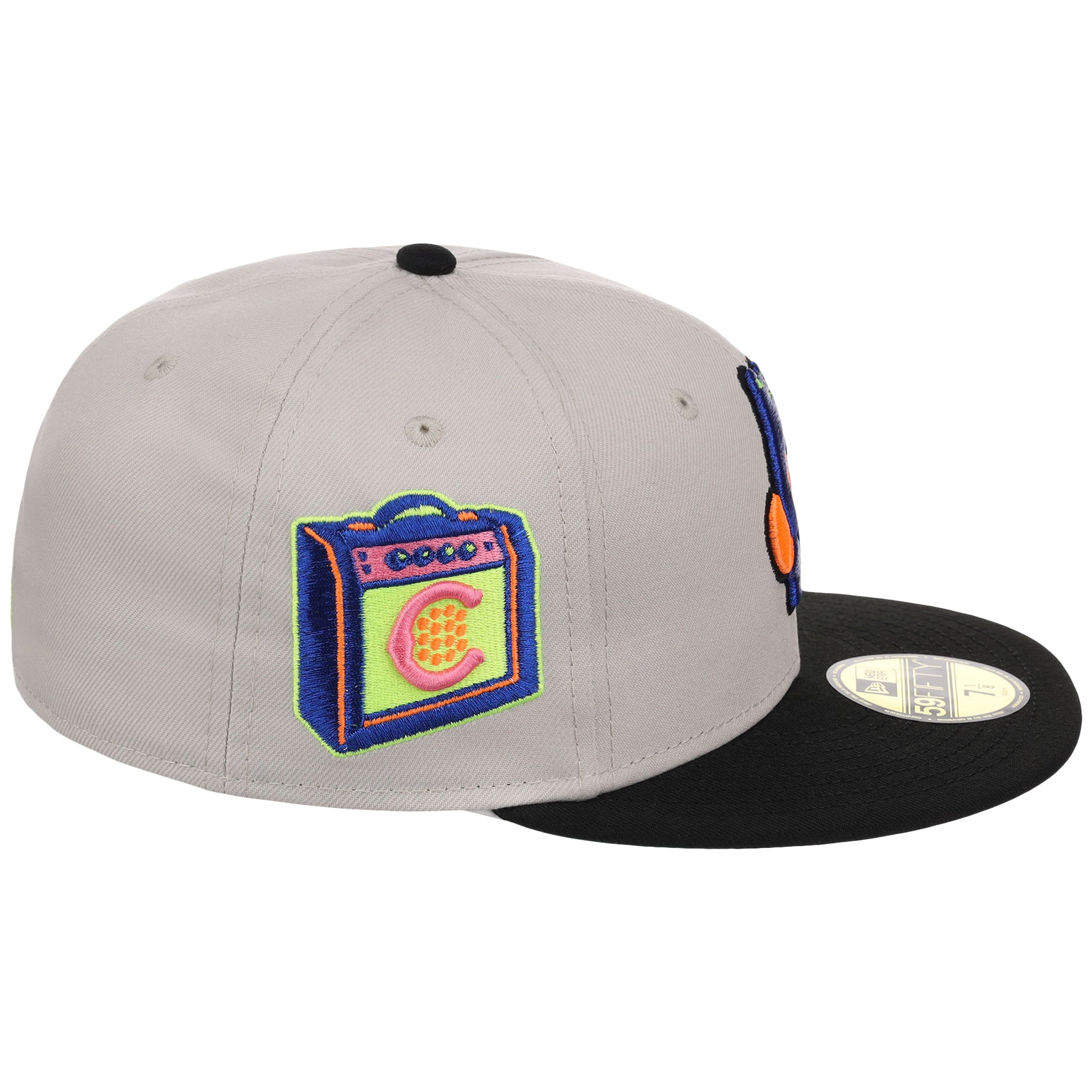 Chicago Cubs MLB Main Stage Stone Neon New Era 59FIFTY