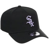 Chicago White Sox MLB Black x Lavender FASHION CORE New Era 9FORTY A-Frame