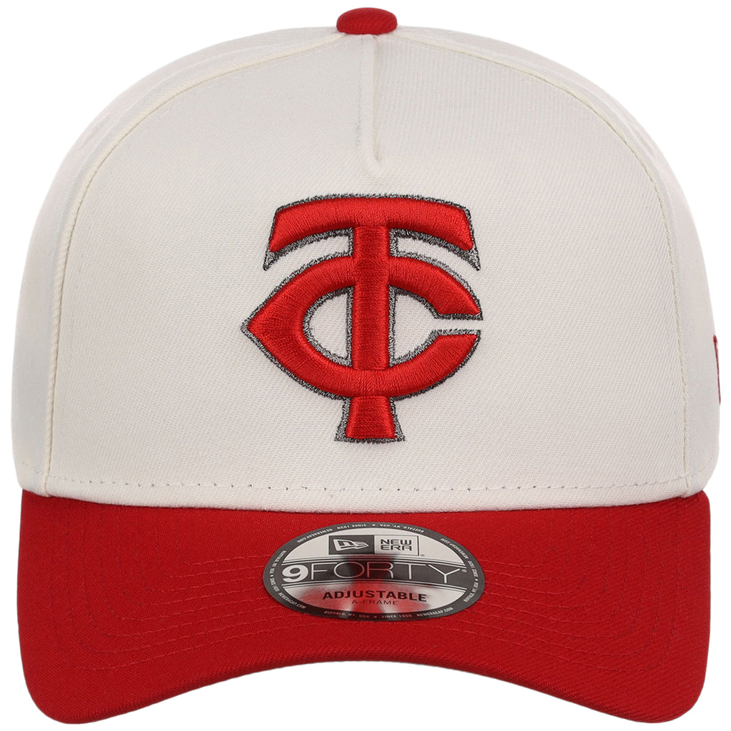 Minnesota Twins MLB Chrome x Red FASHION CORE New Era 9FORTY A-Frame