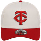 Minnesota Twins MLB Chrome x Red FASHION CORE New Era 9FORTY A-Frame