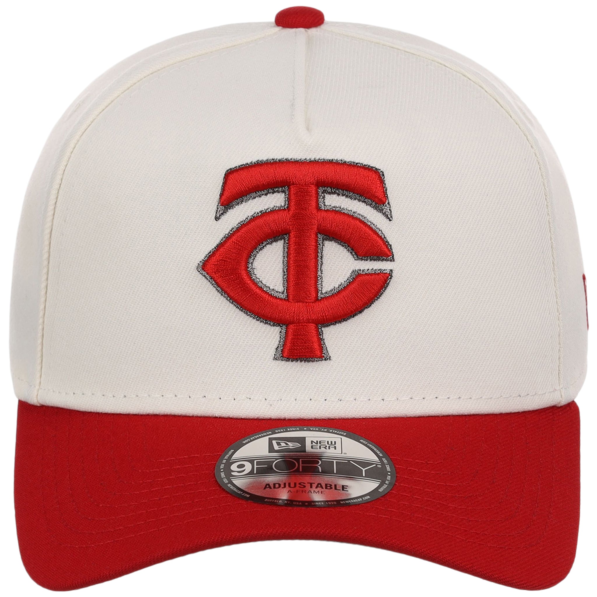 Minnesota Twins MLB Chrome x Red FASHION CORE New Era 9FORTY A-Frame