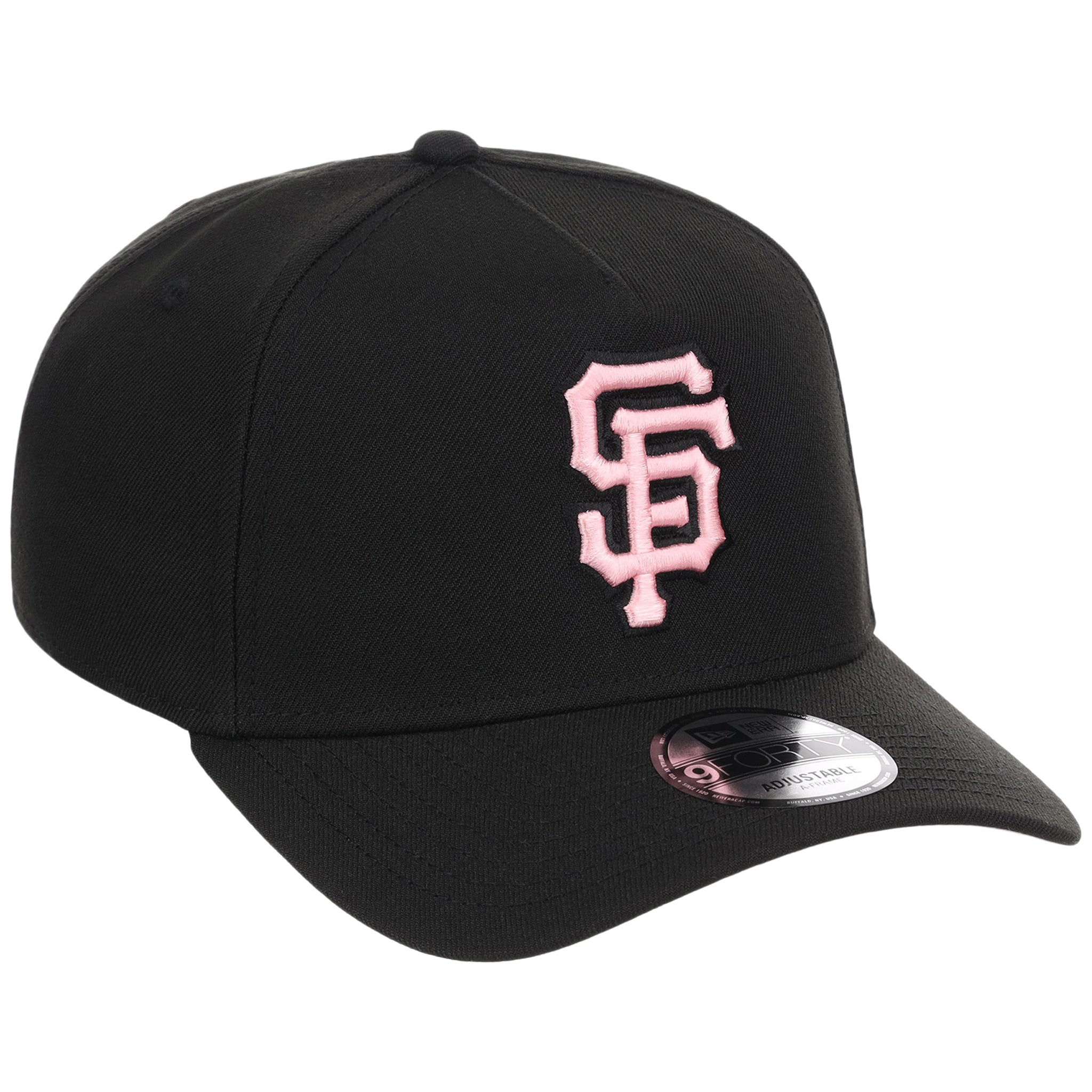 San Francisco Giants MLB Black x Pink FASHION CORE New Era 9FORTY A-Frame