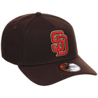 San Diego Padres MLB Burnt Wood FASHION CORE New Era 9FORTY A-Frame