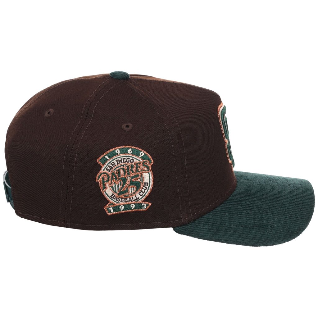 San Diego Padres MLB Forest Ember New Era 9FORTY A-Frame