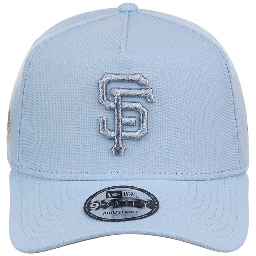 San Francisco Giants MLB Glacial Blue New Era 9FORTY A-Frame