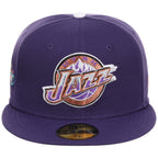 Utah Jazz NBA Hardwood Classics Variety New Era 59FIFTY – 5