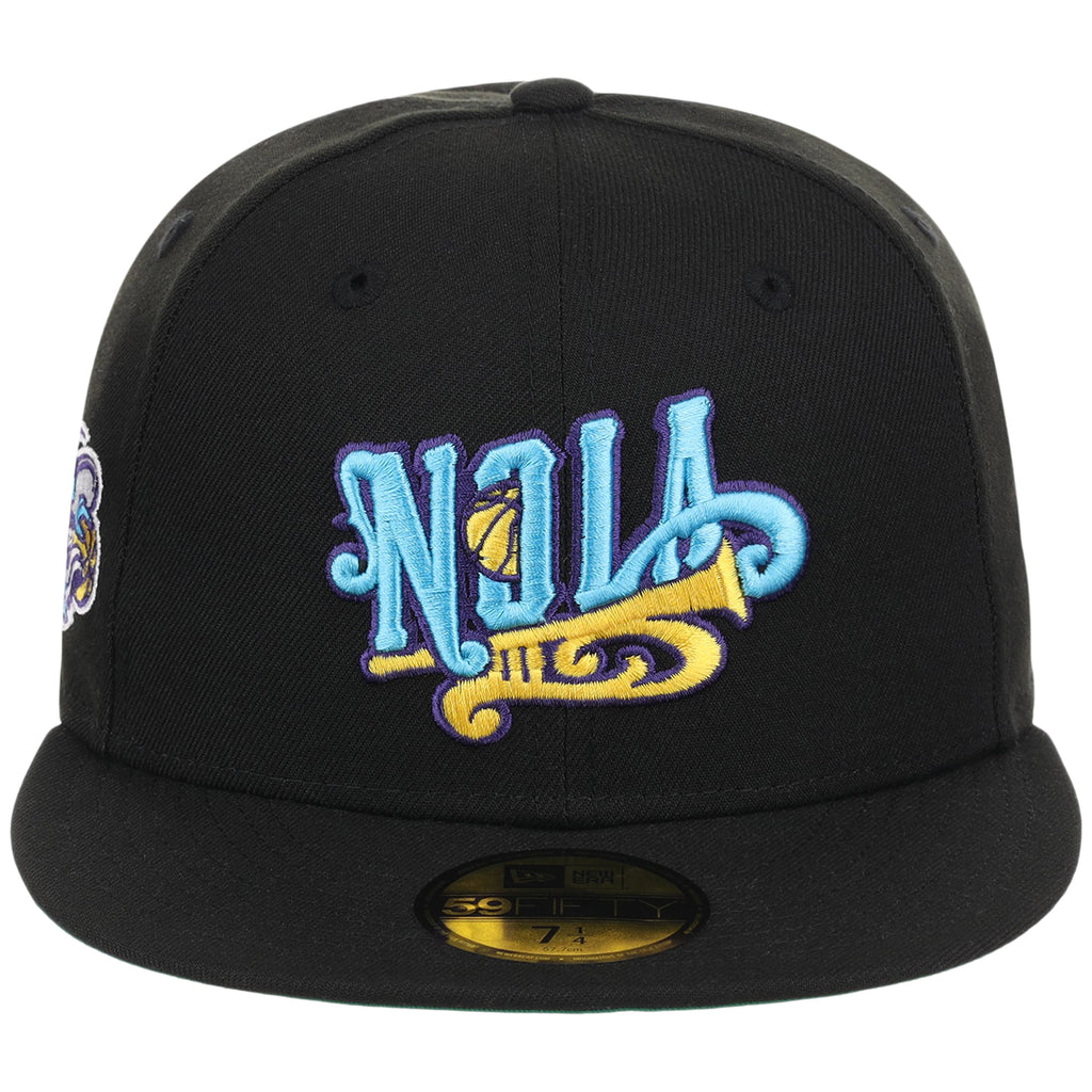 New Orleans Hornets NBA Black Dome New Era 59FIFTY