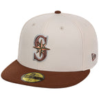 Seattle Mariners MLB Auburn Cream New Era 59FIFTY