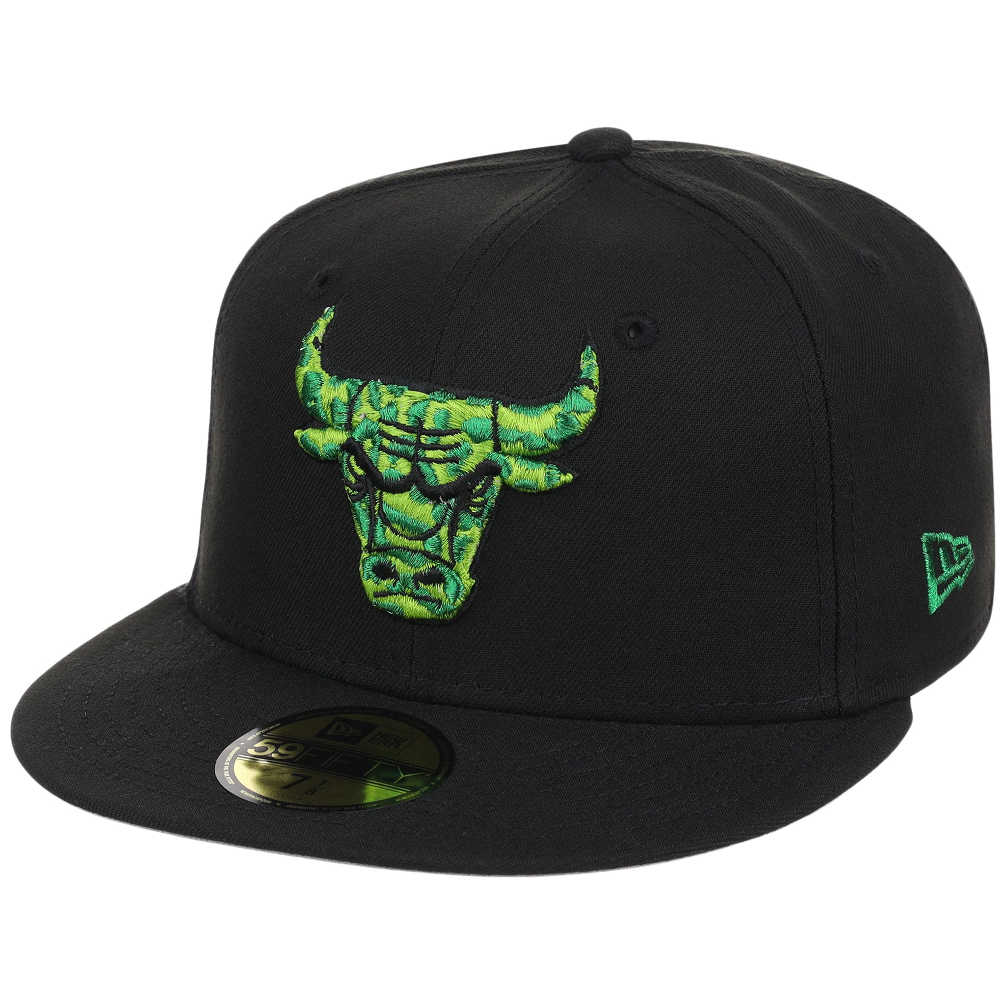 Chicago Bulls Worm Hair New Era 59FIFTY