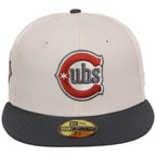 Chicago Cubs MLB Cream x Graphite New Era 59FIFTY – 5