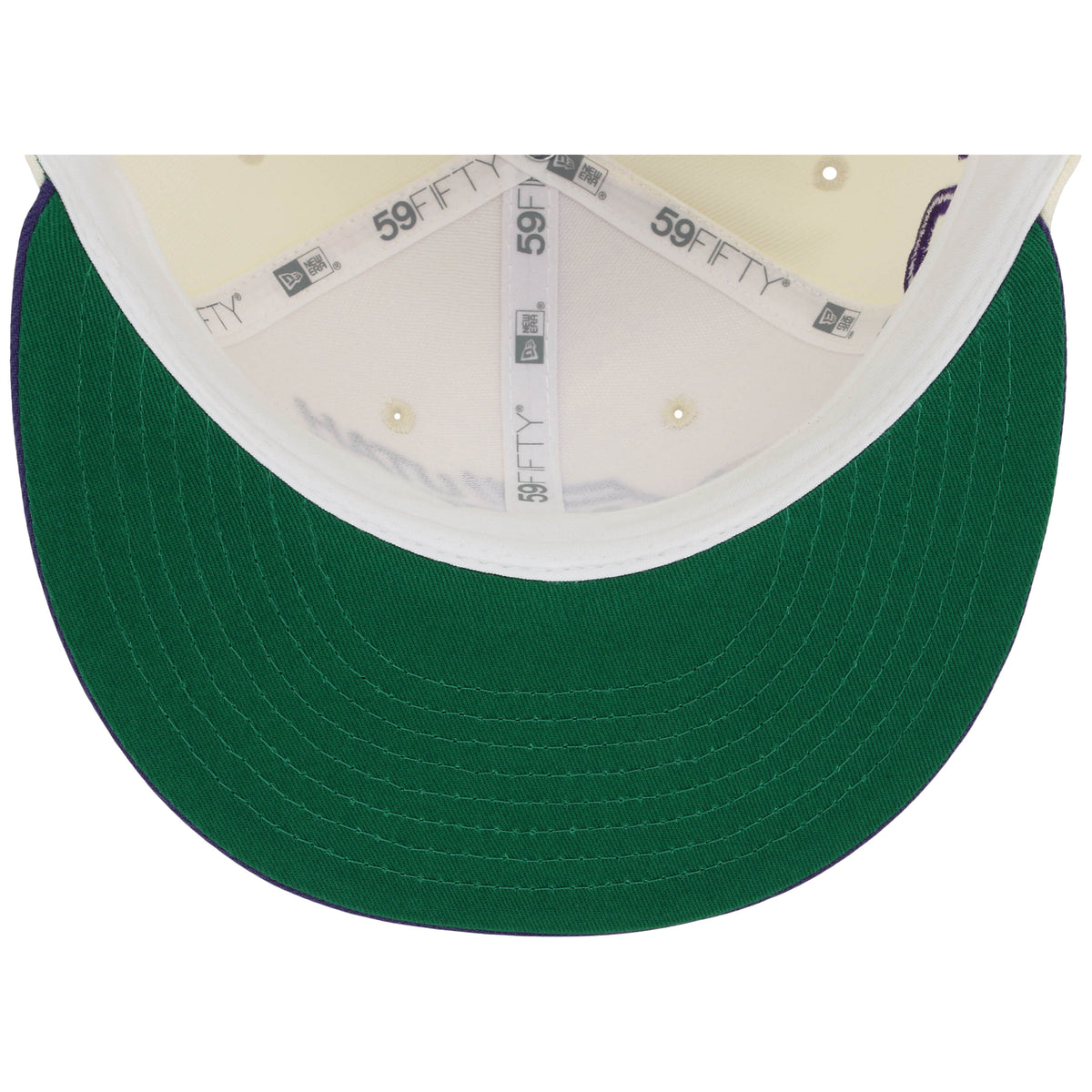 Utah Jazz NBA Chrome OTC New Era 59FIFTY (Chrome/Purple)