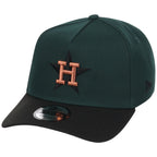 Houston Astros MLB Dark Green x Black FASHION CORE New Era 9FORTY A-Frame