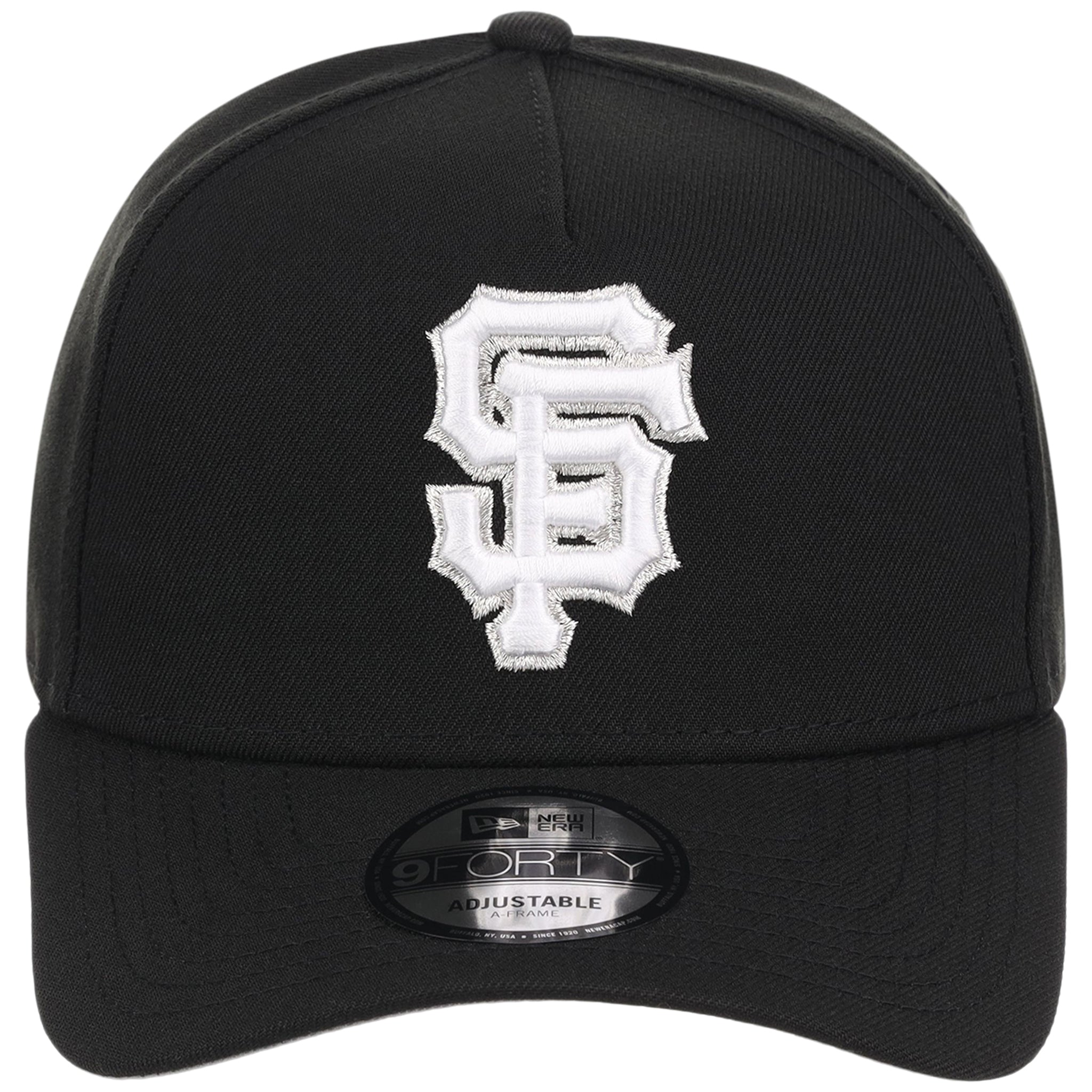 San Francisco Giants MLB Black x White FASHION CORE New Era 9FORTY A-Frame