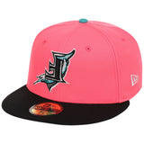 Florida Marlins MLB Flipmode 2.0 New Era 59FIFTY (Pink/Black/Gray)