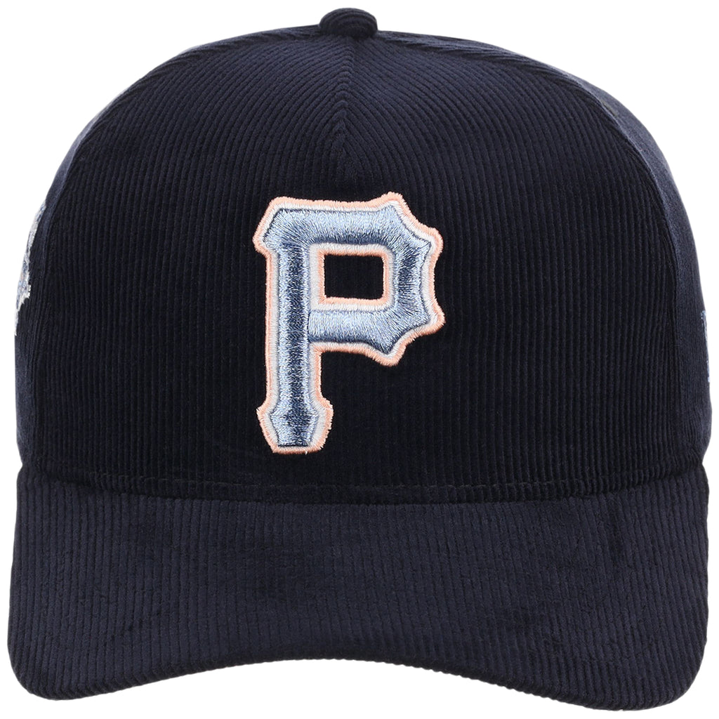 Pittsburgh Pirates MLB Peach Ice Navy Cord New Era 9FORTY A-Frame – 5