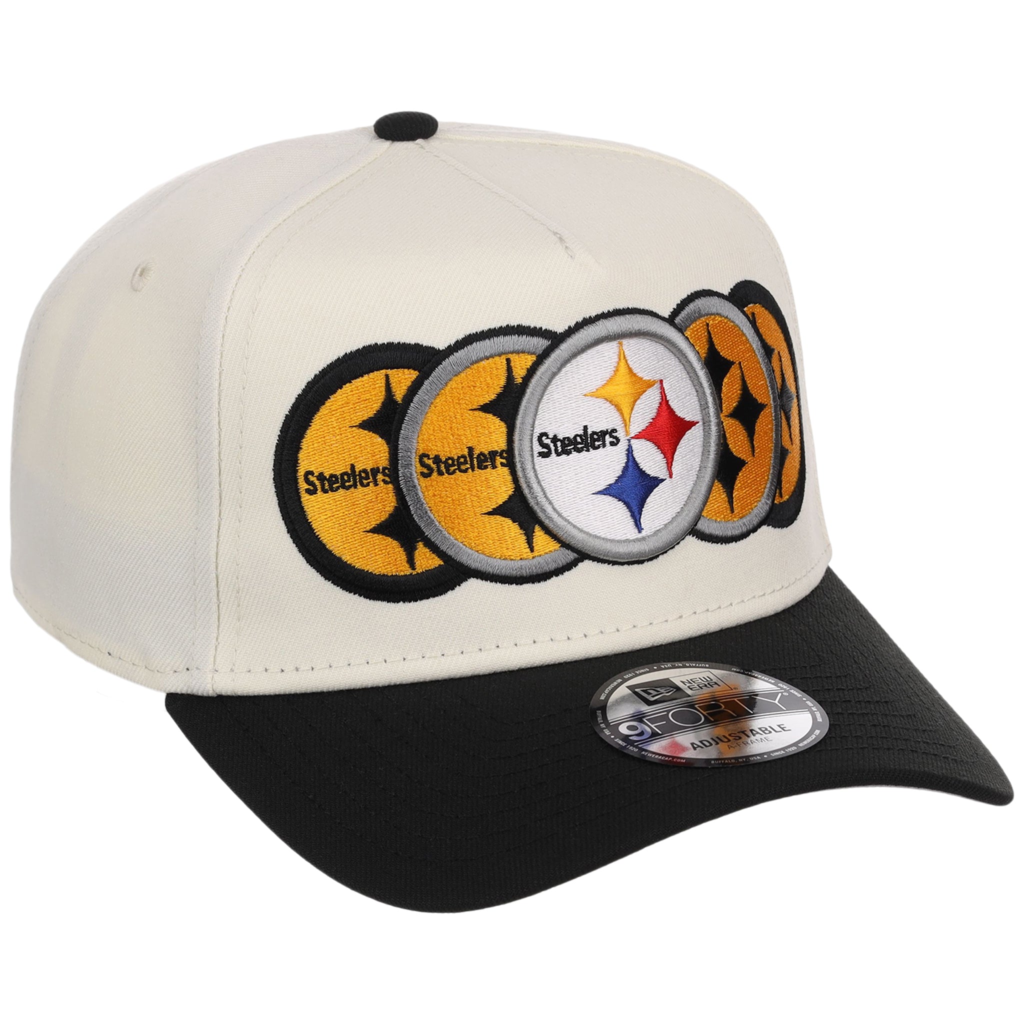 Pittsburgh Steelers NFL Seismic New Era 9FORTY A-Frame