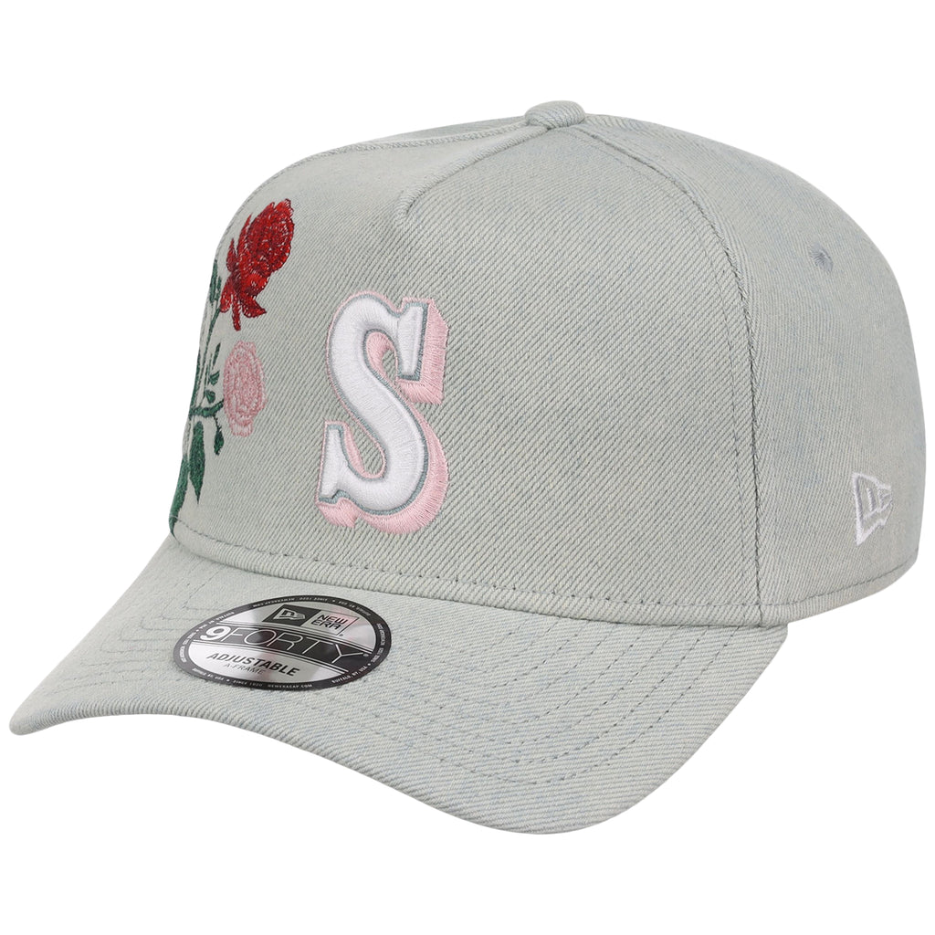 Seattle Mariners MLB Denim Flower New Era 9FORTY