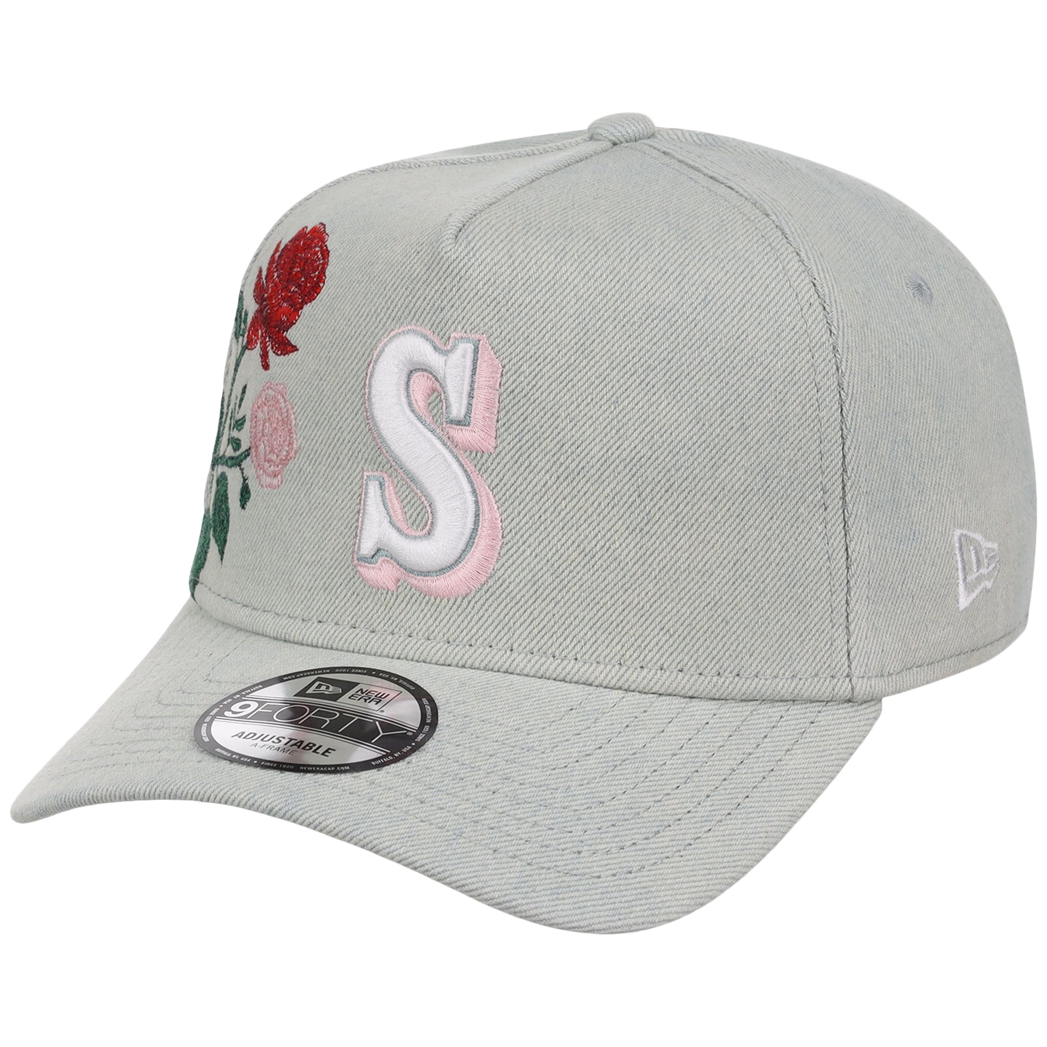 Seattle Mariners MLB Denim Flower New Era 9FORTY