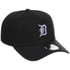 Detroit Tigers MLB Black x Lavender FASHION CORE New Era 9FORTY A-Frame