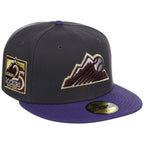 Colorado Rockies MLB Midnight Orchid New Era 59FIFTY
