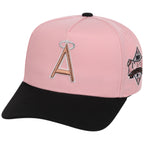 California Angels MLB Pink Mink Mitchell & Ness Pro Pinch